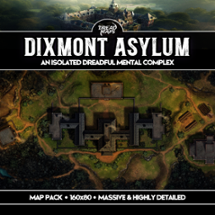 Dixmont Asylum TTRPG Battlemap Image