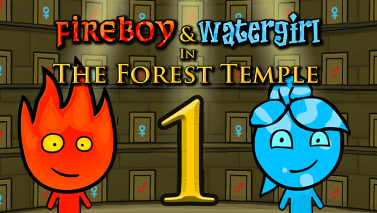 Fireboy and Watergirl 1: Forest Temple Game Cover