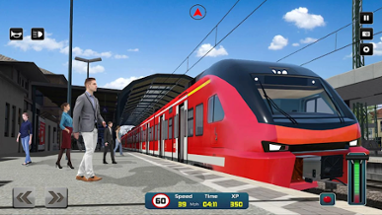 City Train Driver- Train Games Image