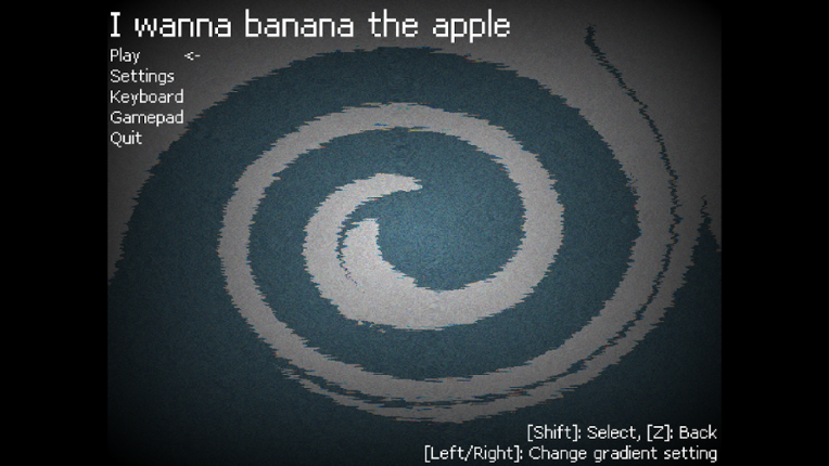 I wanna banana the apple Game Cover