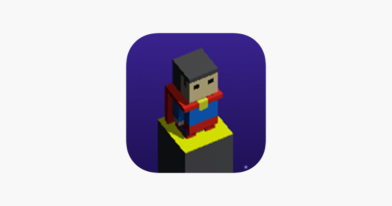 Superhero Cube Jump : Color Path Block Games Game Cover