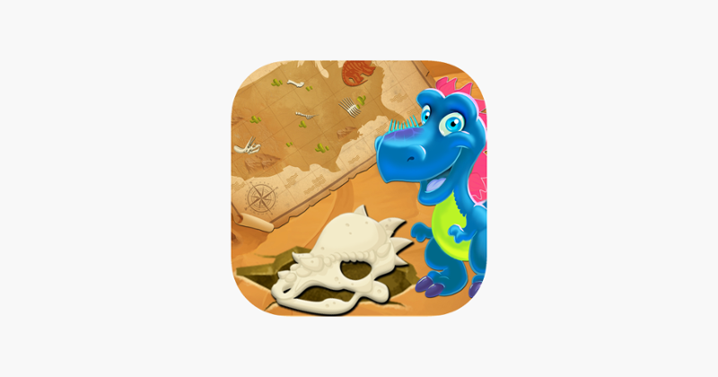 Archaeologist Dinosaur Digging Game Cover