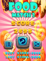 Food Match 3 - build Food Puzzle &amp; Game for kids Image