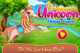 Unicorn Pony Horse Care Game Image