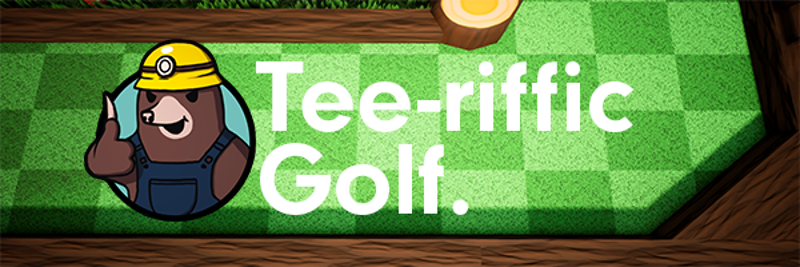 Tee-riffic Golf. Game Cover