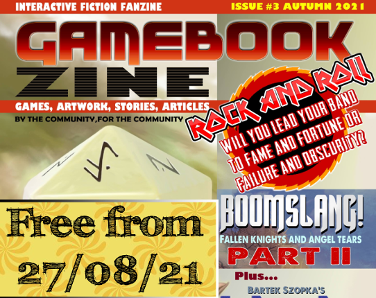 The Gamebook Zine 3 Game Cover