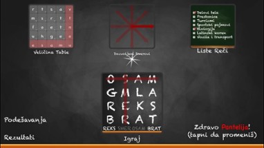 Osmosmerka: Solve Word Search Puzzles Using Serbian Latin and Cyrillic Alphabets Image