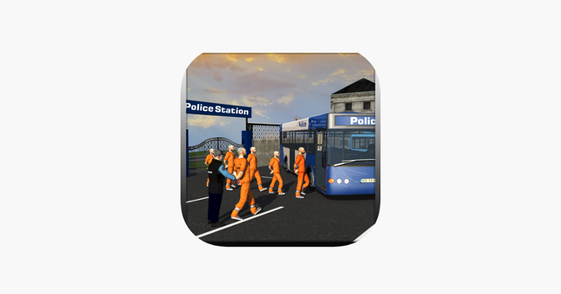Police Prison Bus Driver Job 3D: Drive Coach &amp; Transport Criminals to City Jail Game Cover