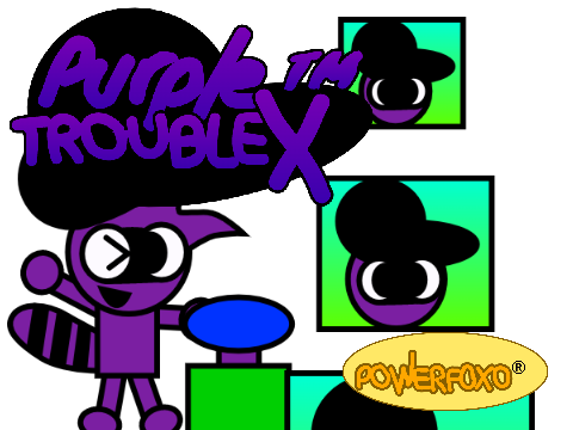 PURPLE TROUBLE™ X Game Cover