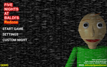 Five Nights At Baldi's Redone Image