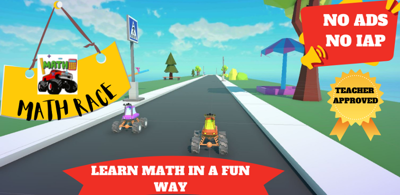 Math Race: Math games for kids Game Cover