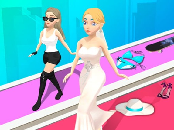 Catwalk like Queen - Catwalk Race Game Cover