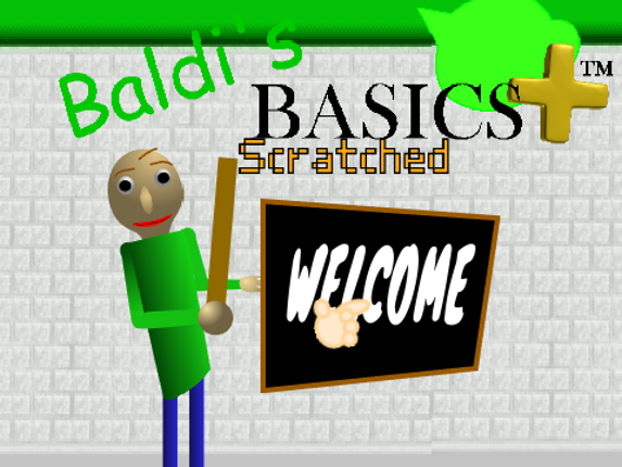 Baldi's Basics Plus Scratched Game Cover