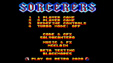 SORCERERS (Amstrad CPC) By @SalvaKantero Image