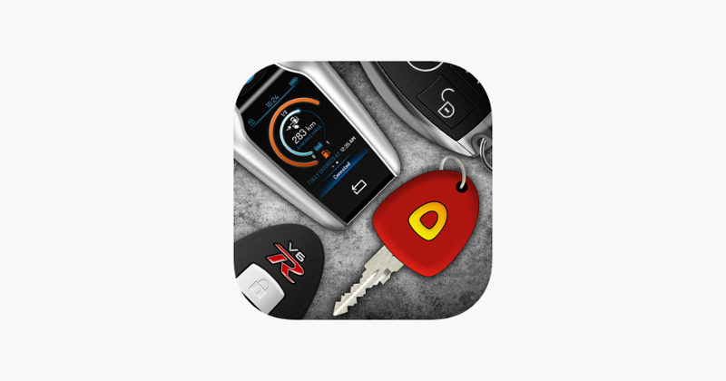 Keys and engine sounds of cars Game Cover