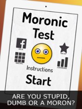 Moronic Test - Stupid Moron Idiot Quiz Game Free Image