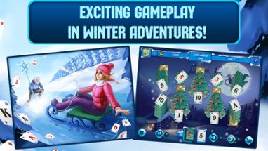 Solitaire Jack Frost Winter Adventures HD Free Image