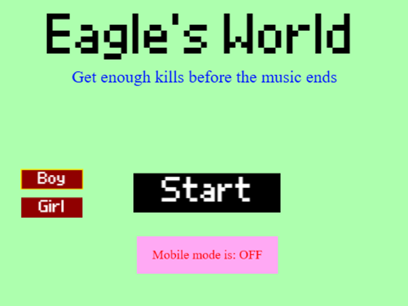 Eagle's World Game Cover
