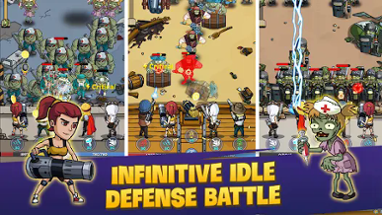 Zombie War Idle Defense Game Image