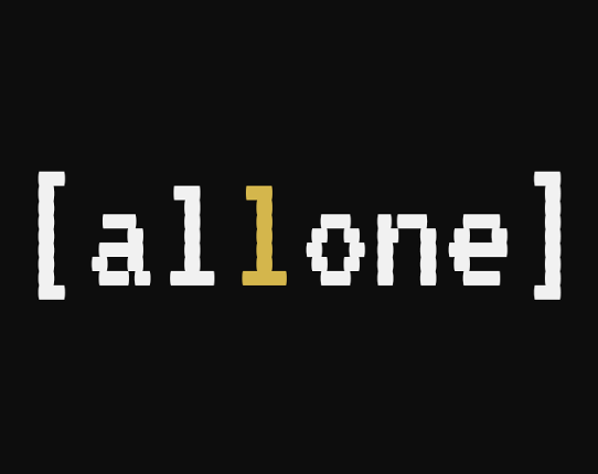All alone Game Cover