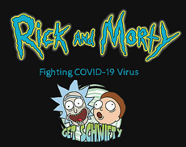 Rick & Morty Fighting COVID-19 Image