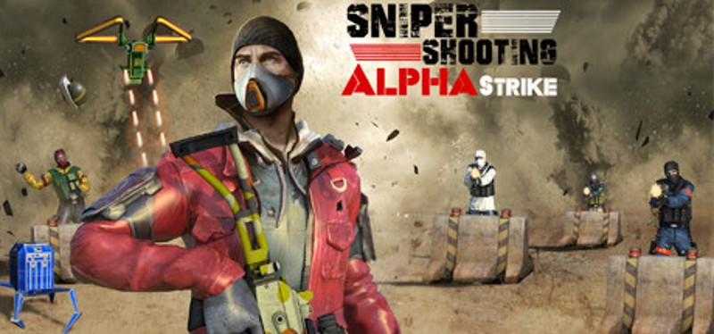 Indoor Sniper Shooting Alpha Strike in Corona Virus Lockdown Game Cover