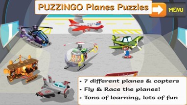 PUZZINGO Planes Puzzles Games Image