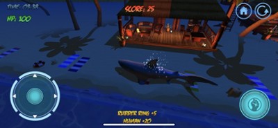 Shark Attack 3D Image