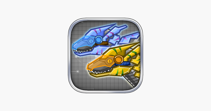 Steel Dino Toy：Mechanic Raptors - 2 player game Game Cover