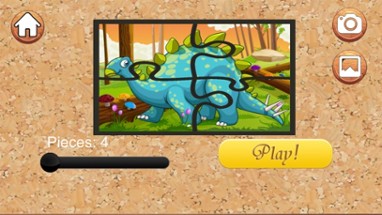Dino Jigsaw Puzzles pre k 7 year old activities Image