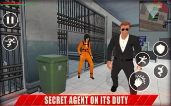 Secret Agent Action Game : Prison Escape Spy Game Image