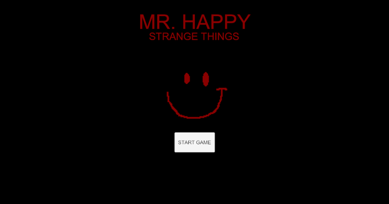 Mr. Happy - Strange Things Game Cover