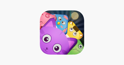 Pet Pop Escape - Free funny matching puzzle game with cute animal star emoji Image