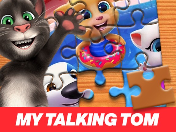Talking Tom and Friends Jigsaw Puzzle Game Cover