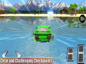 Water Car: Beach AU Racing Image