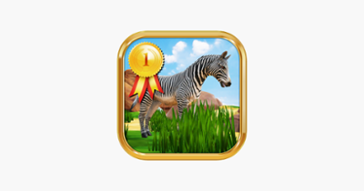 Zebra Safari Animals - Kids Game for 1-8 years old Image