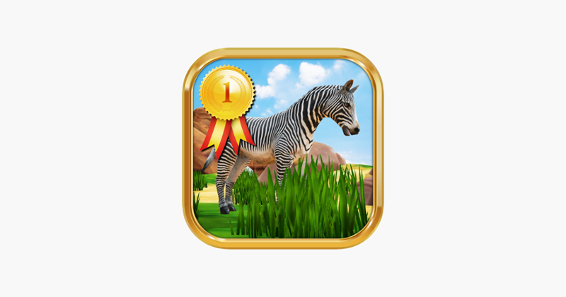 Zebra Safari Animals - Kids Game for 1-8 years old Game Cover