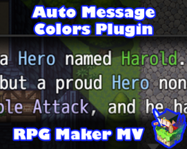 Automatic Message Colors Plugin for RPG Maker MV Image