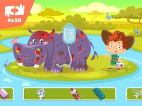 Safari vet care games for kids Image