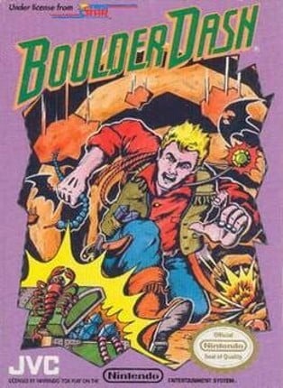 Boulderdash Game Cover