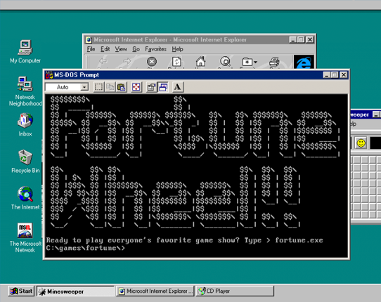 Win95 Fortune Wheel Game Cover