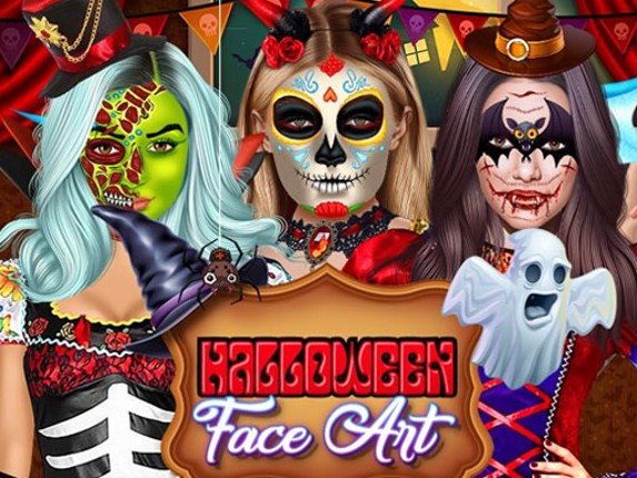 HALLOWEEN FACE ART Game Cover