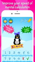 Icy Math Free Addition and Subtraction game for kids and adults good brain training and fun mental maths tricks Image