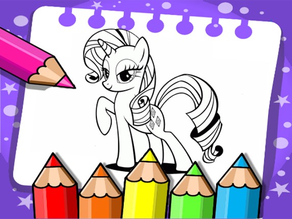 My Little Pony Coloring Game Cover