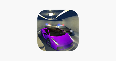 Police Car Escape 3D: Night Mode Racing Chase Game Image