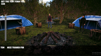 Peaceful Camping Image