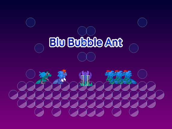 Blu Bubble Ant Game Cover