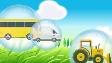 Cars, Trucks and Bubbles Image