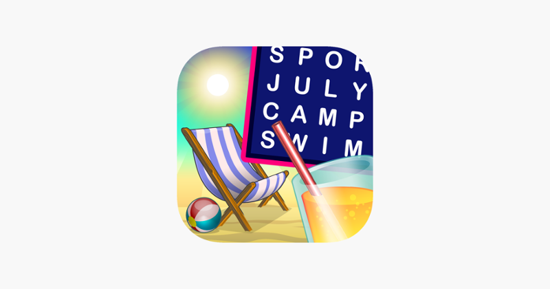 Epic Summer Word Search - giant wordsearch puzzle Game Cover