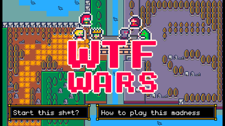 GDevelop 5 - WTF Wars - Grid turn based template Game Cover